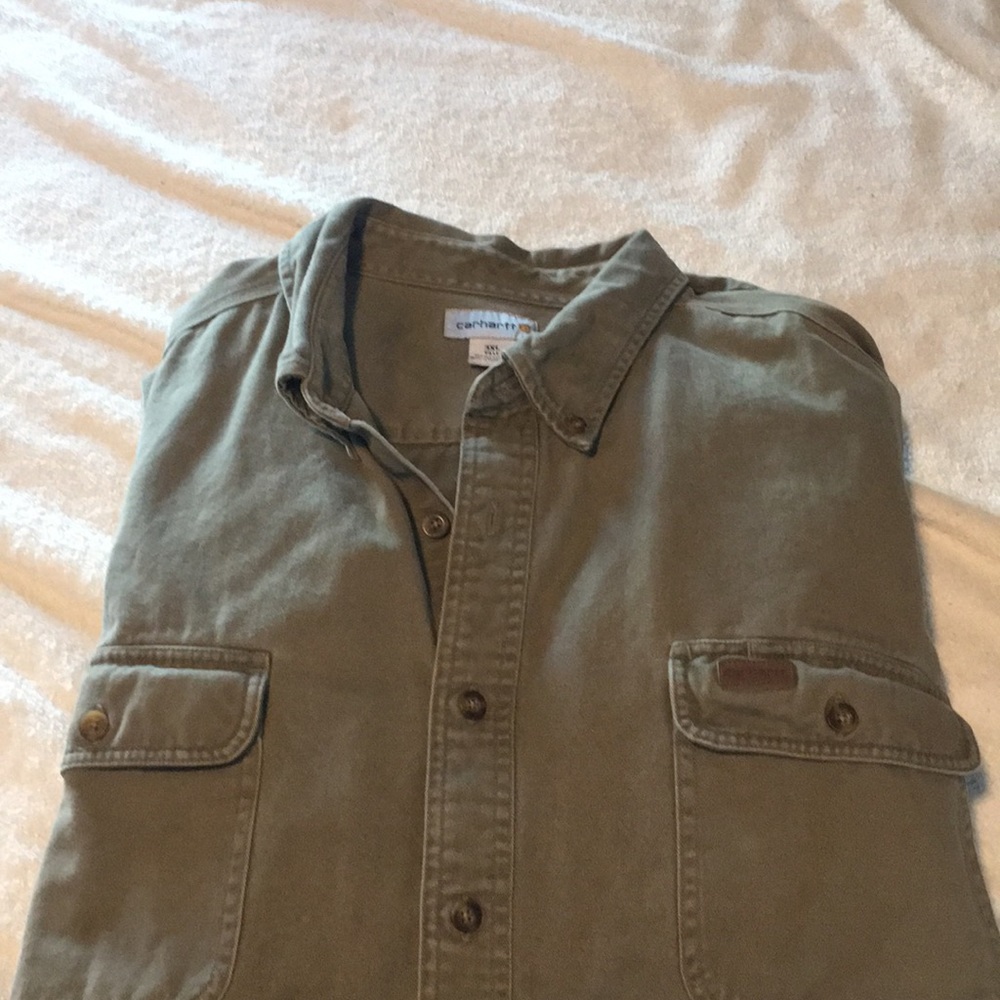 Carhartt Mens button up shirt
